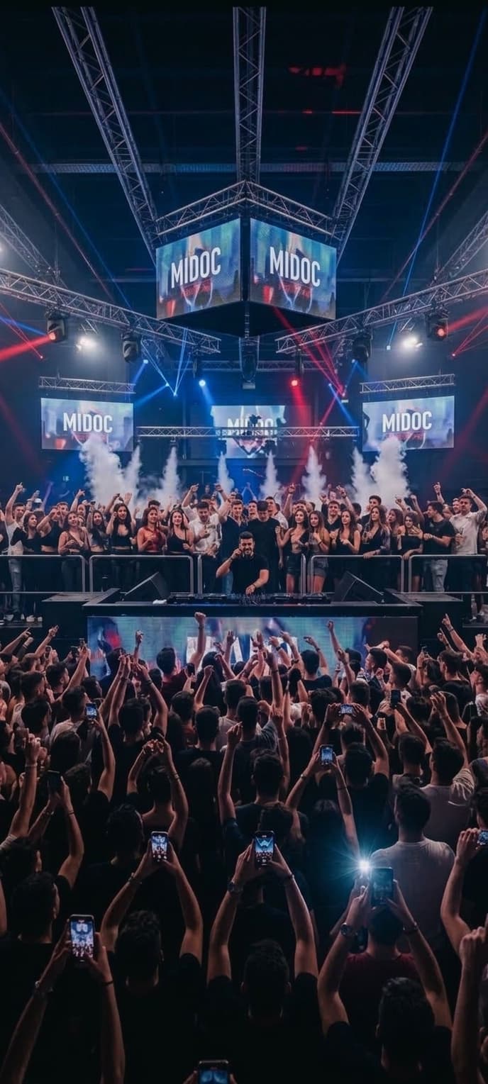 MIDOC — club campaign visual